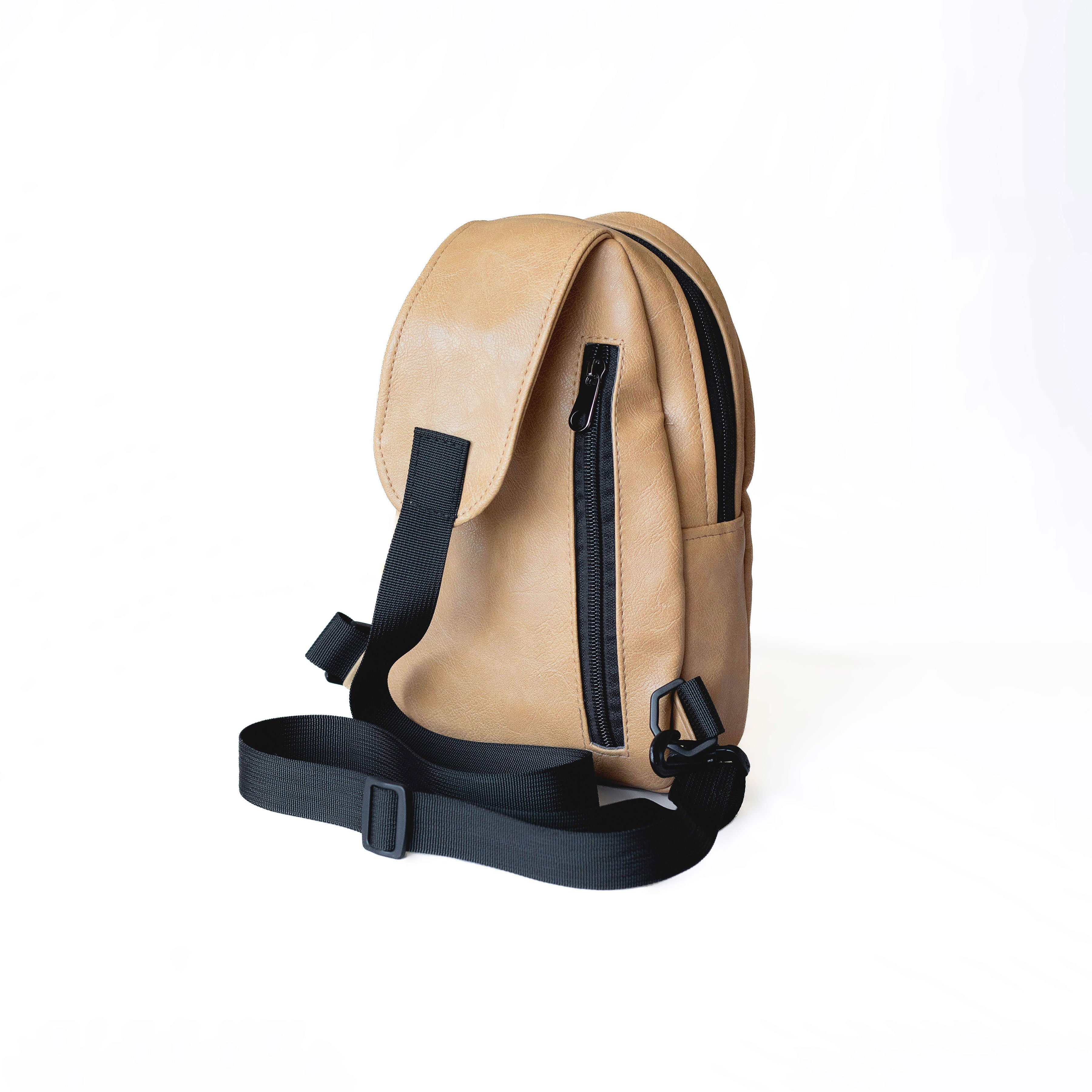 Small Vegan Leather Crossbody Sling Bag | Buru